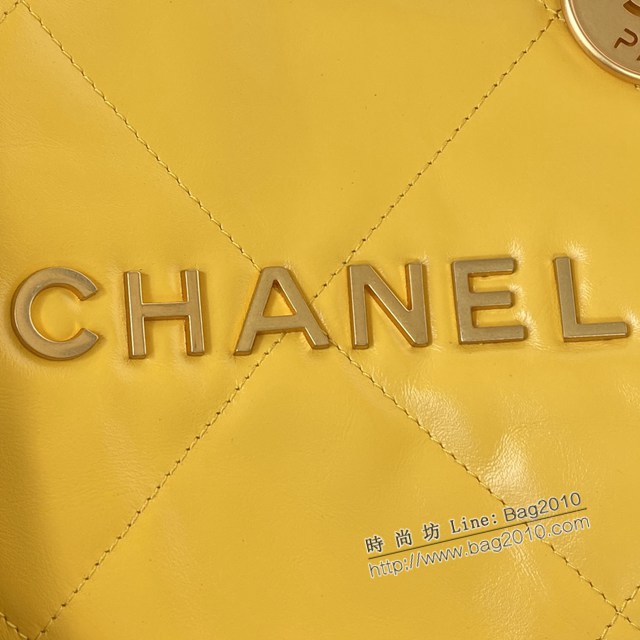 Chanel專櫃2022S春夏火爆22 bag購物袋AS3261 香奈兒22 bag鏈條休閒手袋女包 djc4824